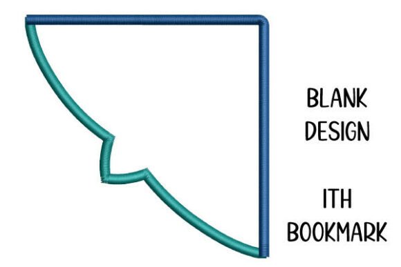 Blank ITH Corner Bookmark: An Etsy Seller Review
