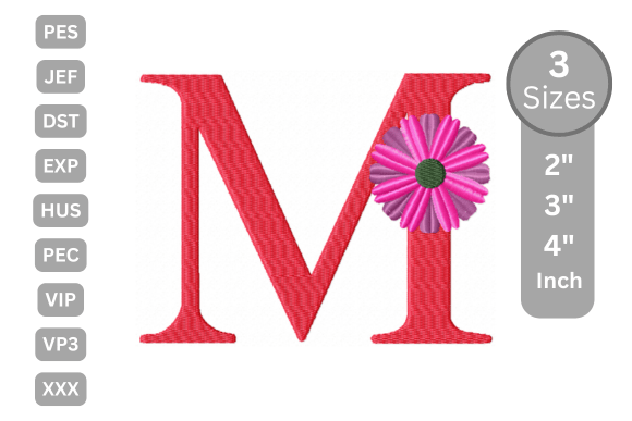 Blossom Alphabet Letter M: Boutique Sweatshirt Review