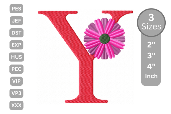 Blossom Alphabet Letter Y: A Holiday Embroidery Review