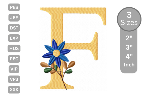 Botanical Flower Letter F: A Designer’s Review