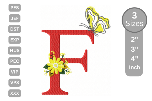 Butterfly Bloom Alphabet - F: A Designer's Review