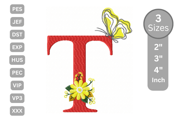 Butterfly Bloom Alphabet - T: Sweatshirt Design Review