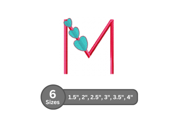 Candy Heart Alphabet -M: A Craft Fair Review