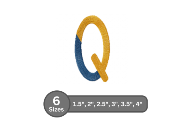 Chalk Split Alphabet -Q: Sweatshirt Design Review