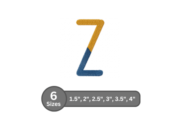 Chalk Split Alphabet -Z: A Designer’s Stitch Test