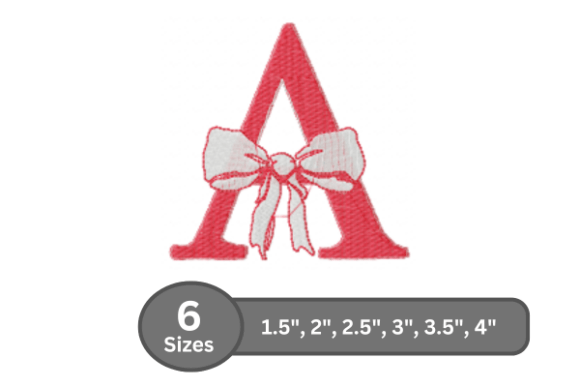 Cherry Knot Alphabet - a: Seasonal Embroidery Review
