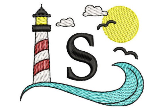 Maritime Monogram S: Seasonal Embroidery Review