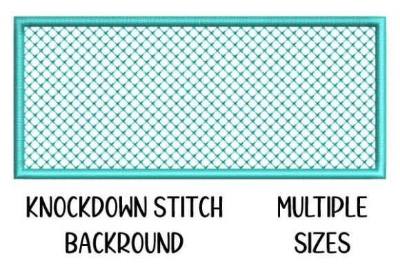 Rectangular Knockdown Stitch Background Review