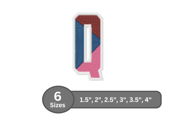 Street Varsity Alphabet -Q: Holiday Embroidery Review